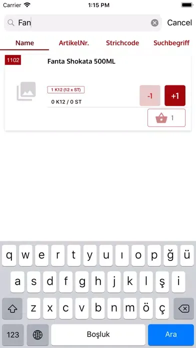 Nar Market Ekran Görüntüleri